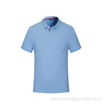Wholesale Short Sleeve Unisex Casual Polo T Shirt